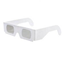 Disposable Linear Polarized Paper Cardboard 3D Glasses