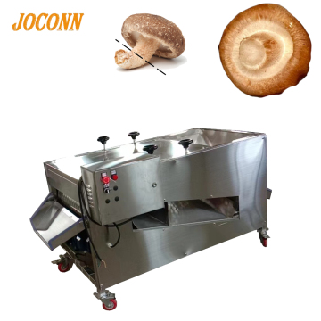 300kg/h Shiitake Mushroom Root Cutting Machine - Stem Cutter Remover