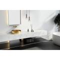 Stainless Steel Round Gold Bathroom Basin Sink