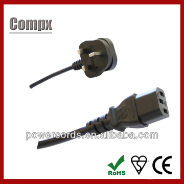 UK Power Cord ac power supply cord