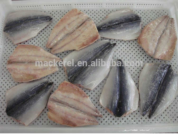 High Quality Frozen Mackerel Flaps Fish Oem Scomber Japonicus Seafish Pacific Price 150-200 200-300G For Sale Pcs Size