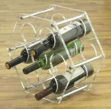 display wine rack supermarket