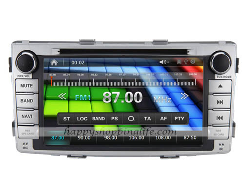 Car DVD Player GPS Navigation for Toyota Hilux - Bluetooth IPOD