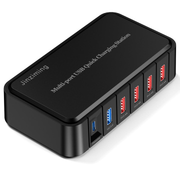 Pengecas Pantas USB 86W Multi-6port