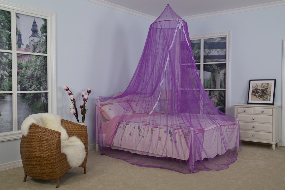 produce 100% polyester fabrics for mosquito net