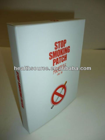 Quit smoking plaster