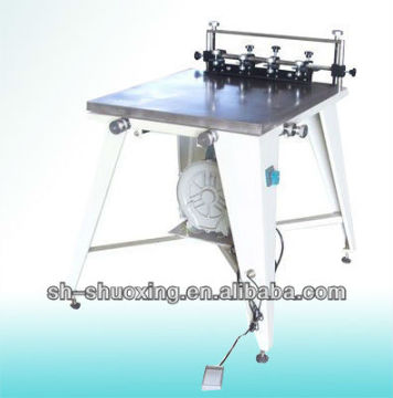 Manual vacuum screen printing table,manual screen printing machine