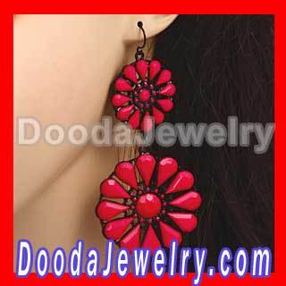 Fashion Daisy Flower Earring Vintage Flower Earrings Wholesale 