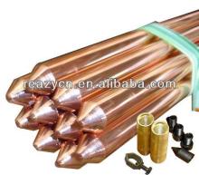 Copper clad steel earth rod 8mm, 12mm, 13.5mm,16mm