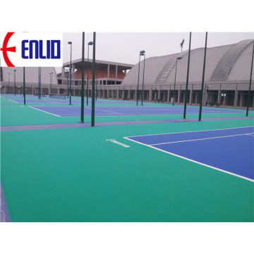 Fácil instalação de instalação modular Tennis Court Tiles