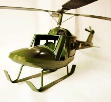 Vintage Metal Helicopter Models