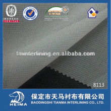 fusible interlining&linings knitted interlining for lady's wear