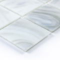 Marble Glass Mosaic White Square Large Wall Tile