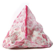 Small Three Part Mesh Bra Wash Bag For Woman