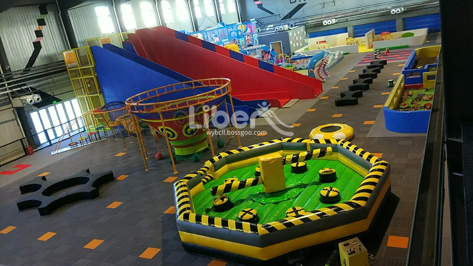 kids trampoline park equipment