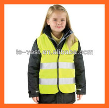 child/children/ kids light fabric reflective safety vest