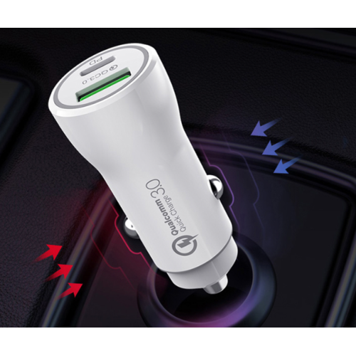 30W Fast Charge Iphone12 Car Charger