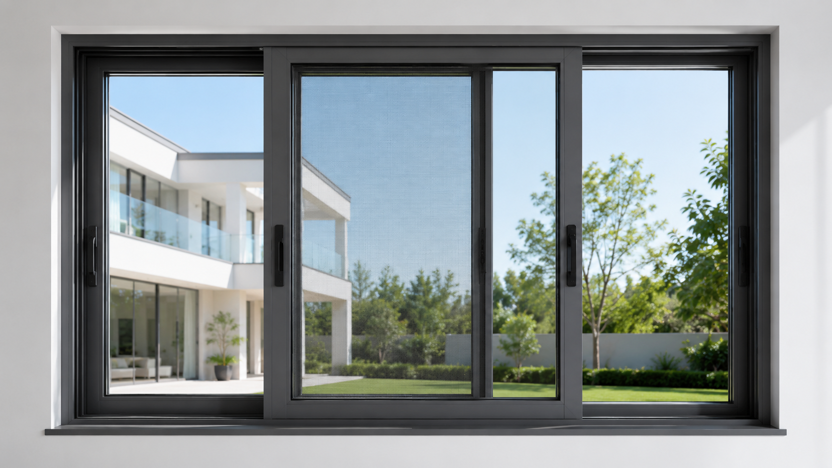 NFRC Thermal Break Aluminum Sliding Window