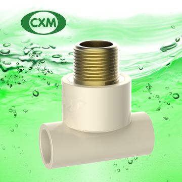 CPVC male threaded tee