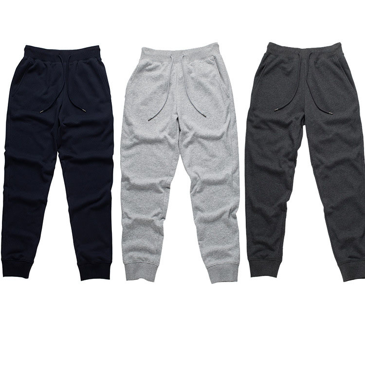 Yeni Moda Terry Kapalı Sweetpants 300g Drawstring Drawstring Gevşek ve İnce All-Match Sıraslı Modaya Modeli Pantolon