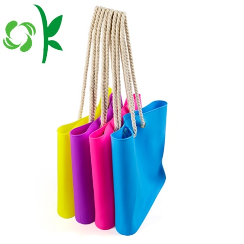 Portefeuille de silicone nouvellement style sac shopping femmes