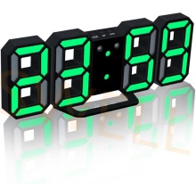 3D LED Wall Mounted Digital Clocks with Temperature Display - Manufacturer