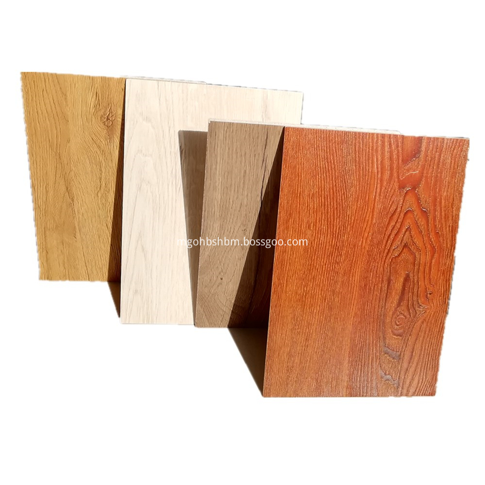 Fireproof Heat insulation Wood Grain MgO Wall Boards