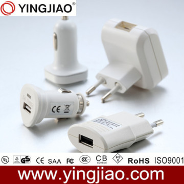 10W 5V 2.1A USB car charger adaper