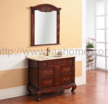 Classical design functional wooden vanity