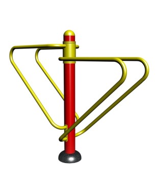 Garden double exercising bars outdoor fitness equipment