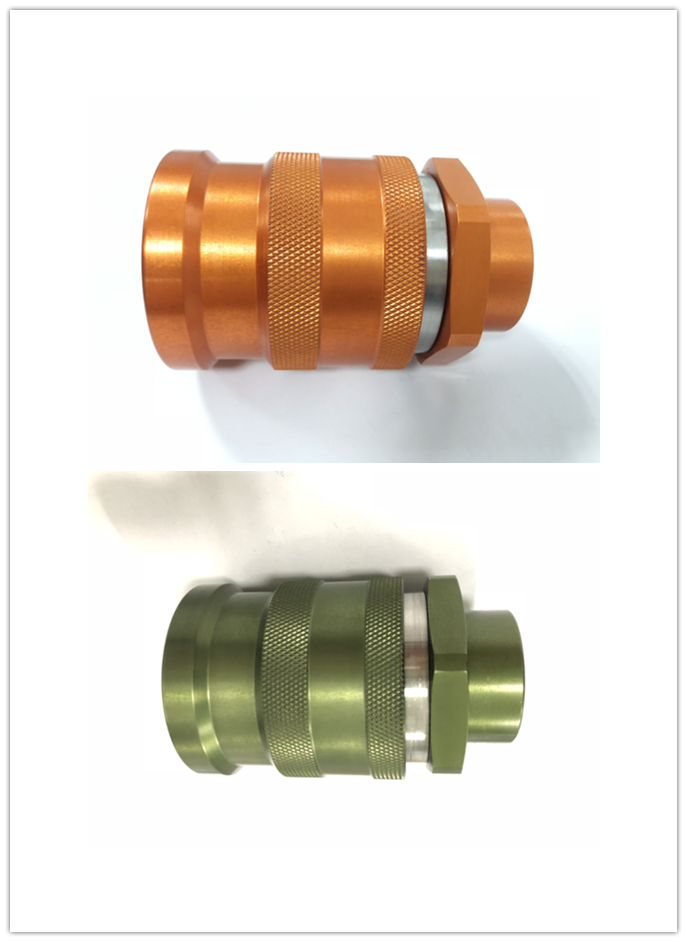 Orange FF0B Female ISO16028 Quick Coupling