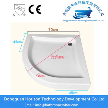 Standard shower tray sizes custom shower pan