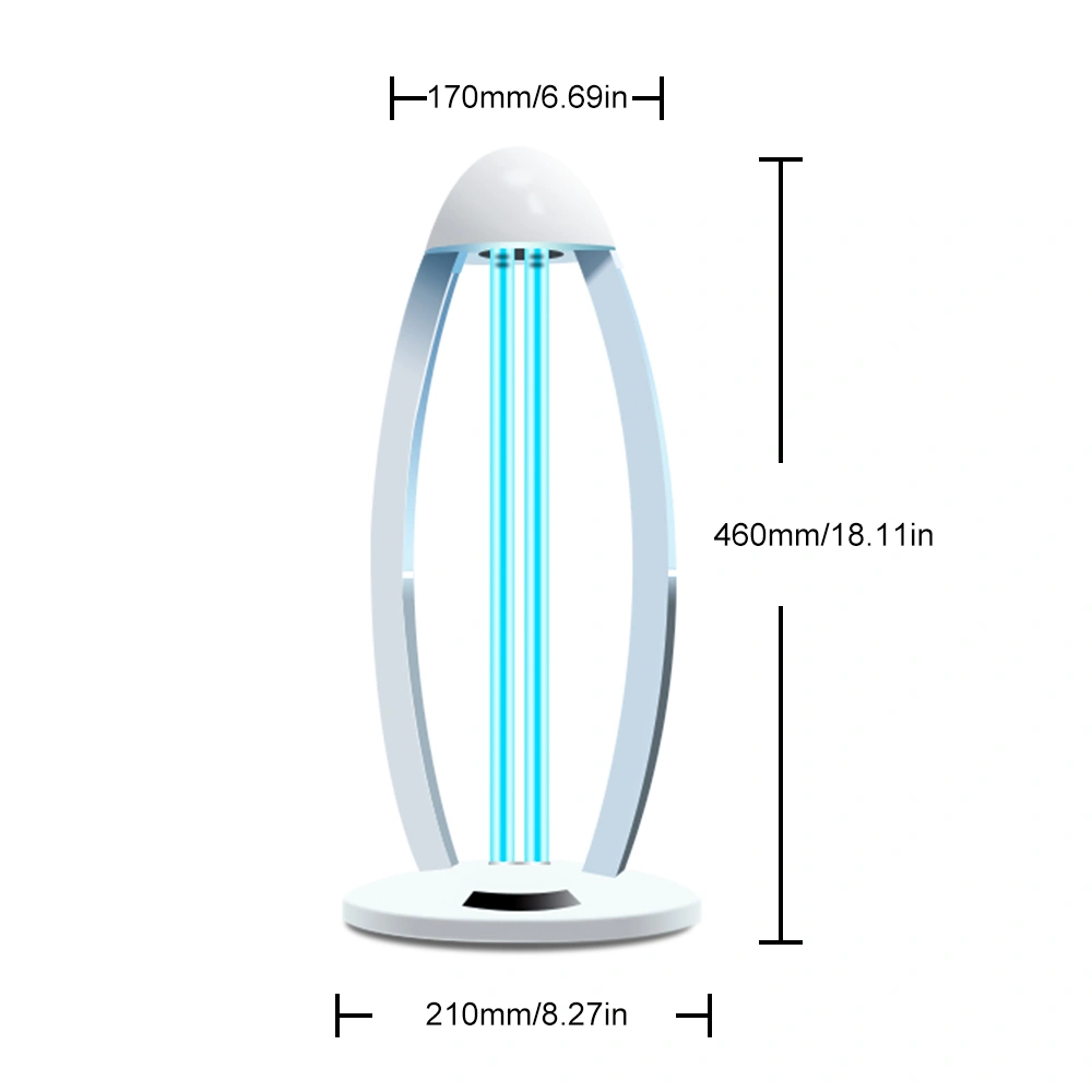 Portable Germicidal Ozone UVC Lamp Sterilization UV Light Ultraviolet Lamp