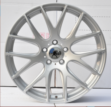 Silver polish aluminum alloy wheel hub
