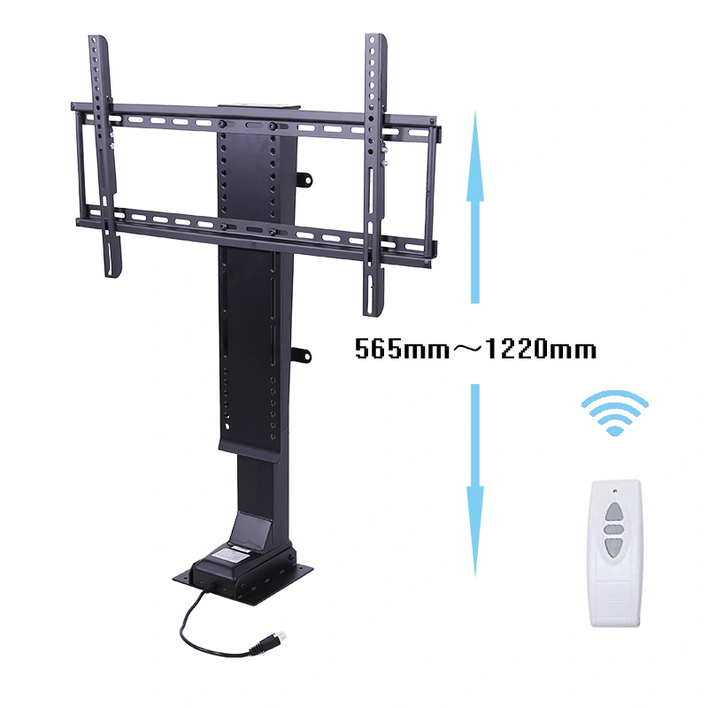 High Quality Vesa 600X400 Height Adjustable Electric Automatic TV Lift, 32