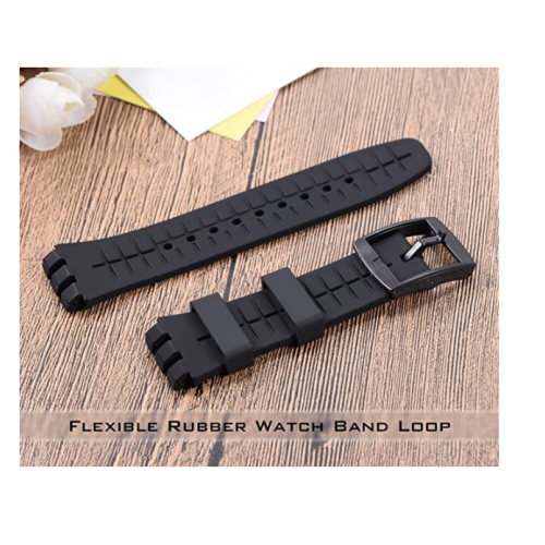 Custom Silicone Gummi Watch Band Strap Loops