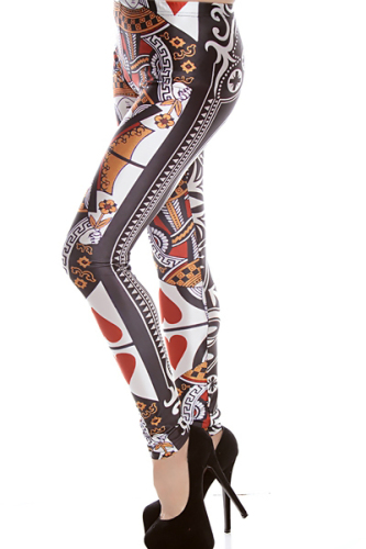 Custom digital printed quality yoga pants