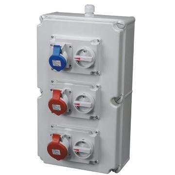 Plastic Power Combination Socket Box