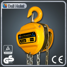 hook type 0.25 ton to 30 ton chain block manual chain pulley block