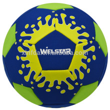 Durabel soft neoprene football,factory selling neoprene beach ball,neoprene beach ball with CE certificate