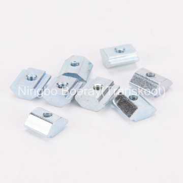 20pcs 10pcs 2pcs M4 M5 M6 M8 T Sliding Nut block for 4040 Aluminum Profile Extrusion slot 10mm Zinc Coated Plate M4 M5 M6 M8