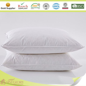 KING SIZE 100% COTTON GOOSE DOWN PILLOW FIRM DOWN PILLOW