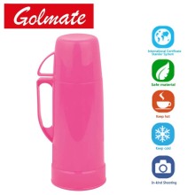 Guangdong Quality Plastic isolation insulated thermal glass thermos flask 350ml,450ml,750ml,1L hand