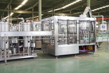 automatic 3in1 plastic bottle cola fillng machine