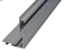 Aluminum leading edg for greenhouse shading