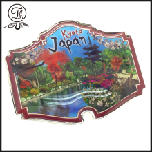 Printing Landscape picture pins badges metal