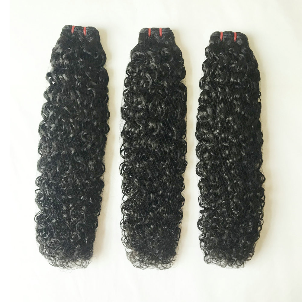 Factory Direct Supply Grade 10A Double Drawn Virgin Pixie Curl Funmi Hair