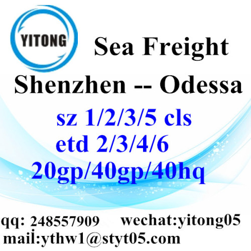 Shenzhen Sea Freight Shipping Agent to Odessa