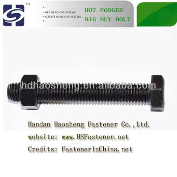 hex bolt with nut