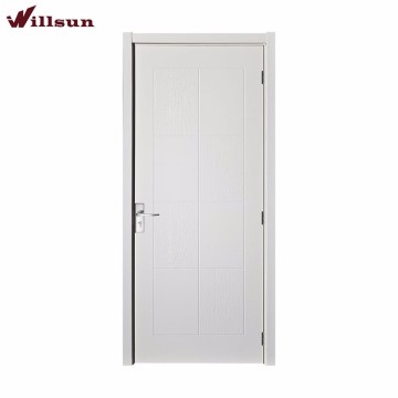 Brief Design Quality Solid Hardwood Doors Solid Wood Interior French Doors White Wooden Internal Doors